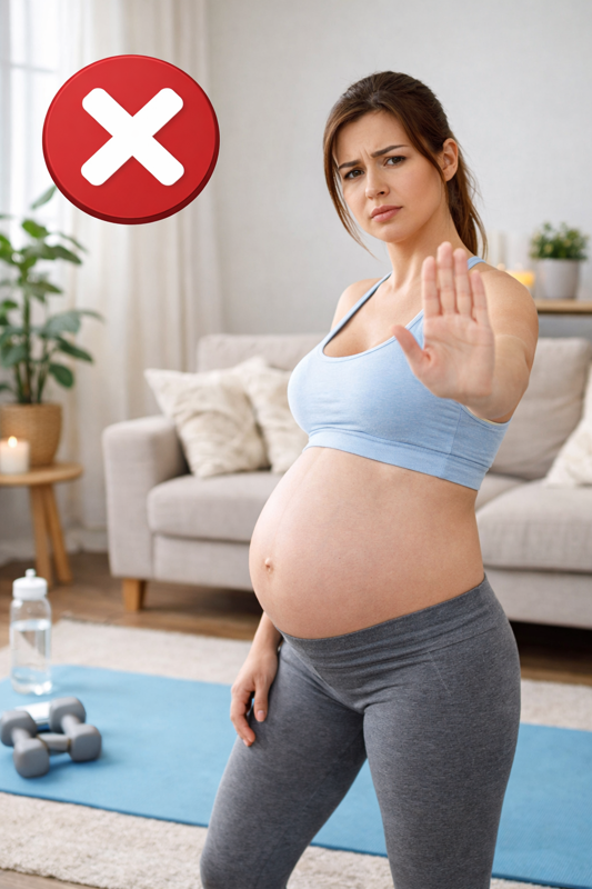 Hamilelikte Spor Yaparken Yapılmaması Gerekenler